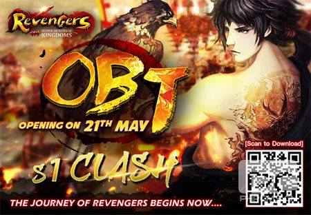 Legendary summon! Revengers launch OBT at 21 May!